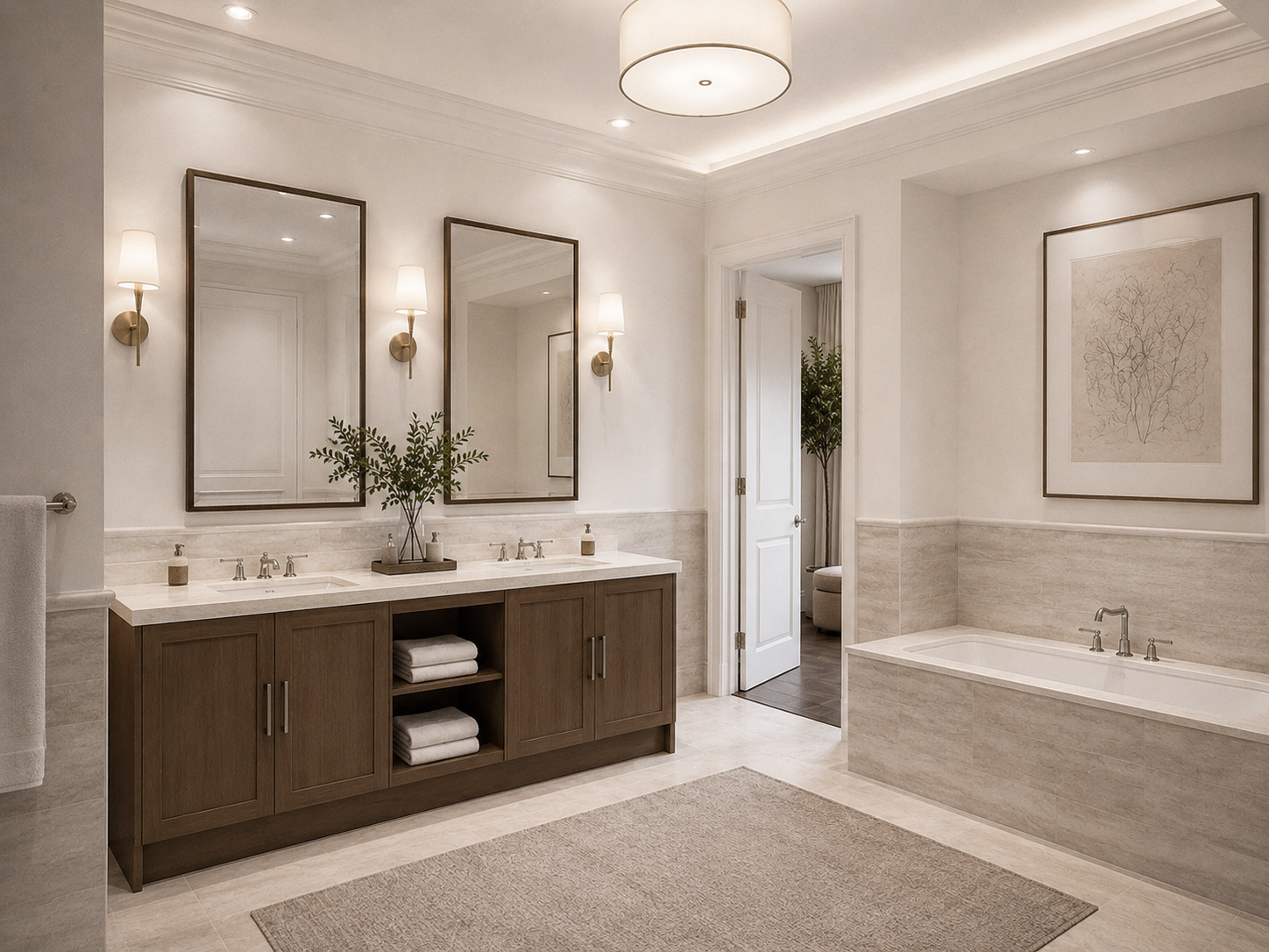 Novecento bathroom — detail 2