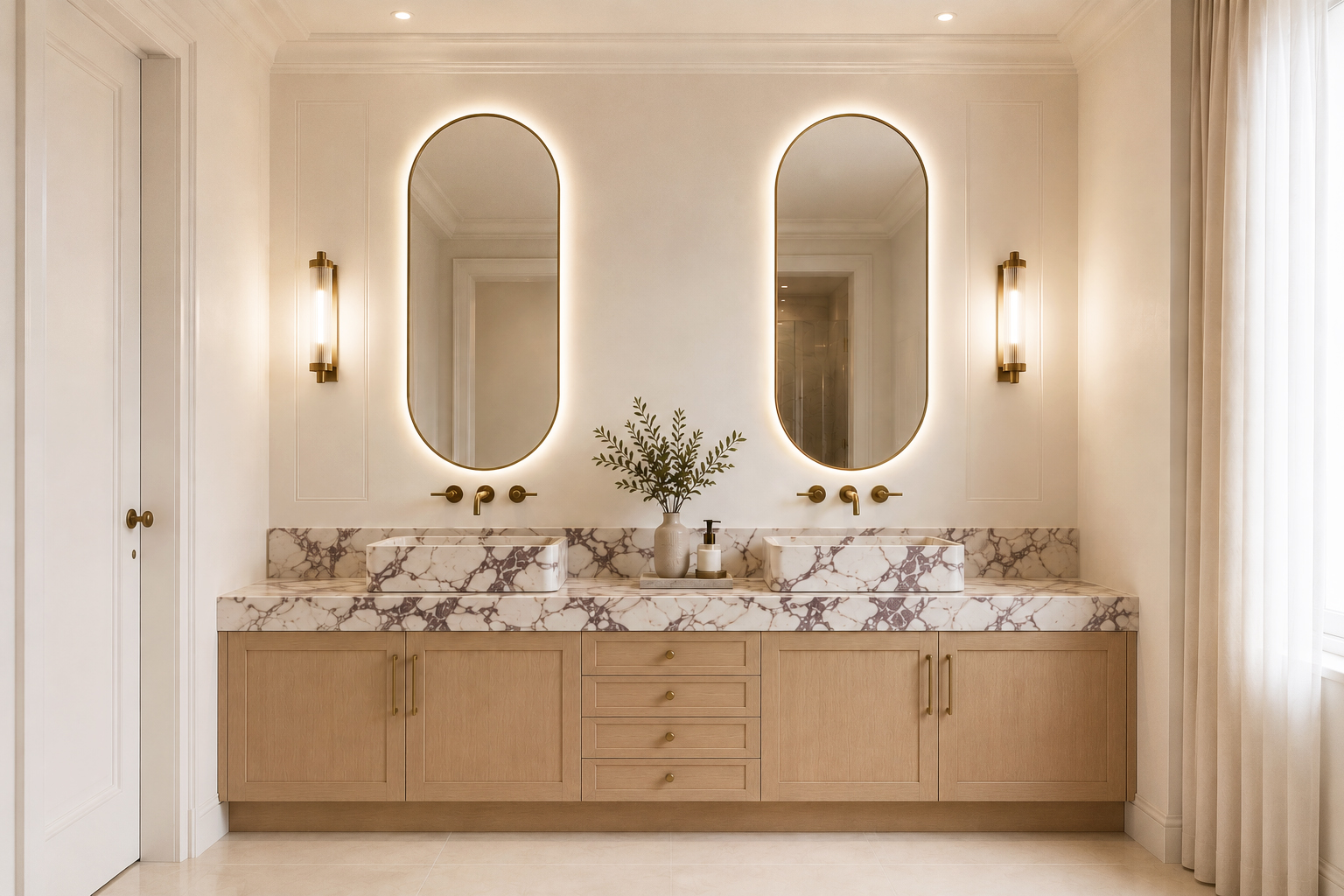 Novecento bathroom — variant B