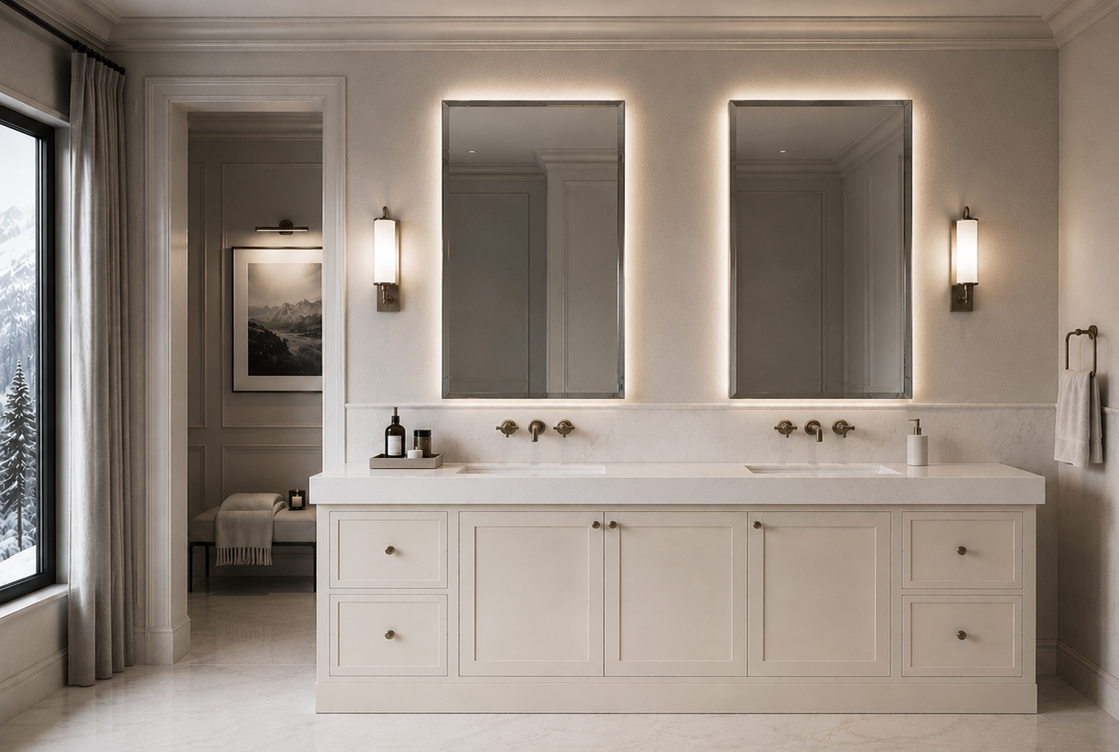 Novecento bathroom — variant E