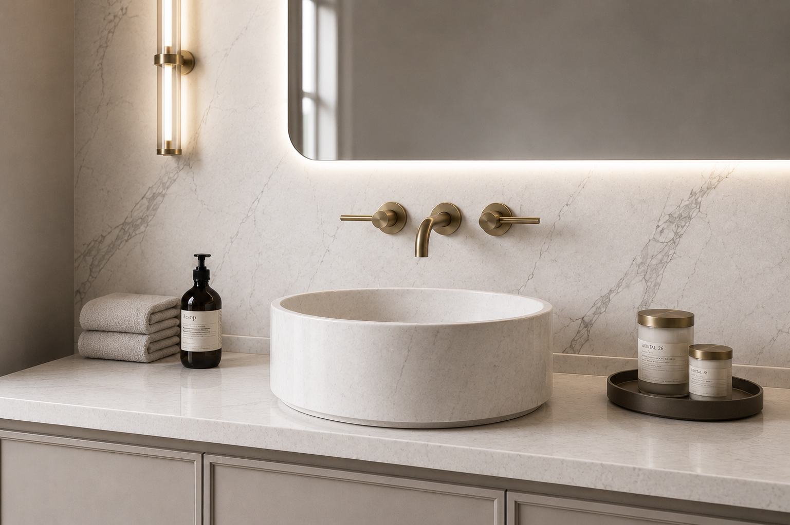 Versilia bathroom — detail 2