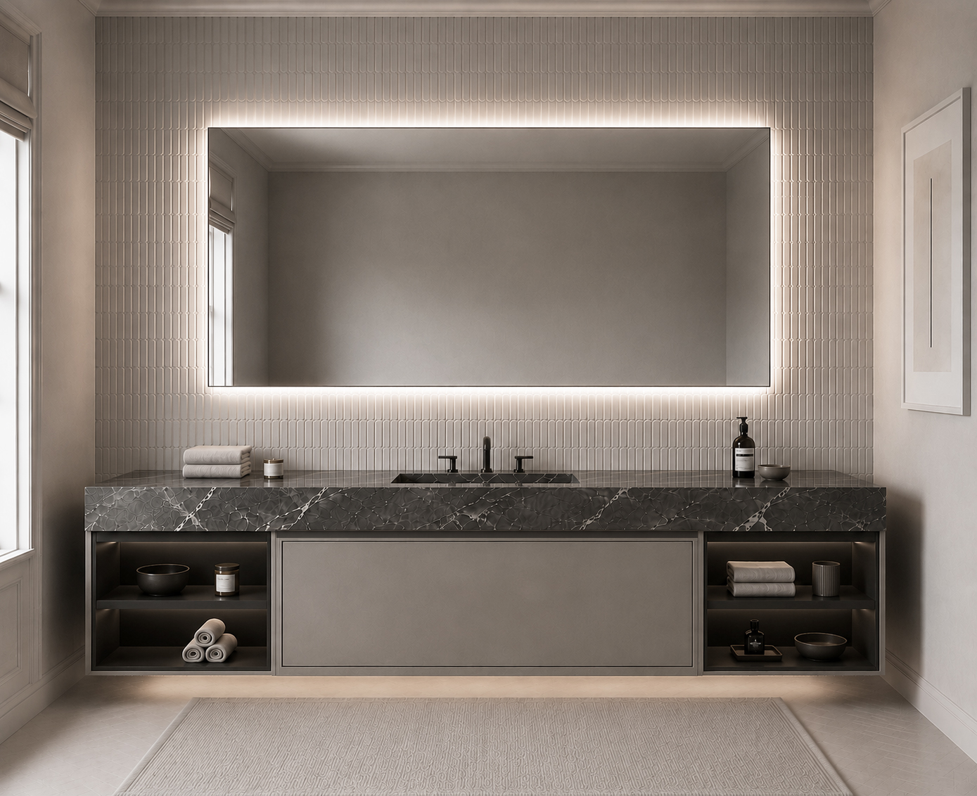 Versilia bathroom — variant D