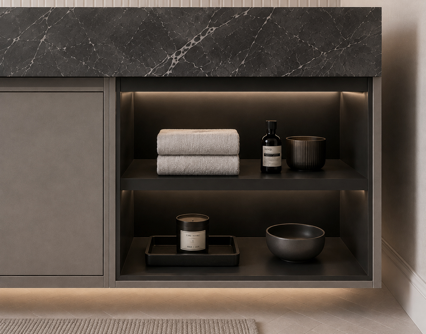 Versilia bathroom — detail 2
