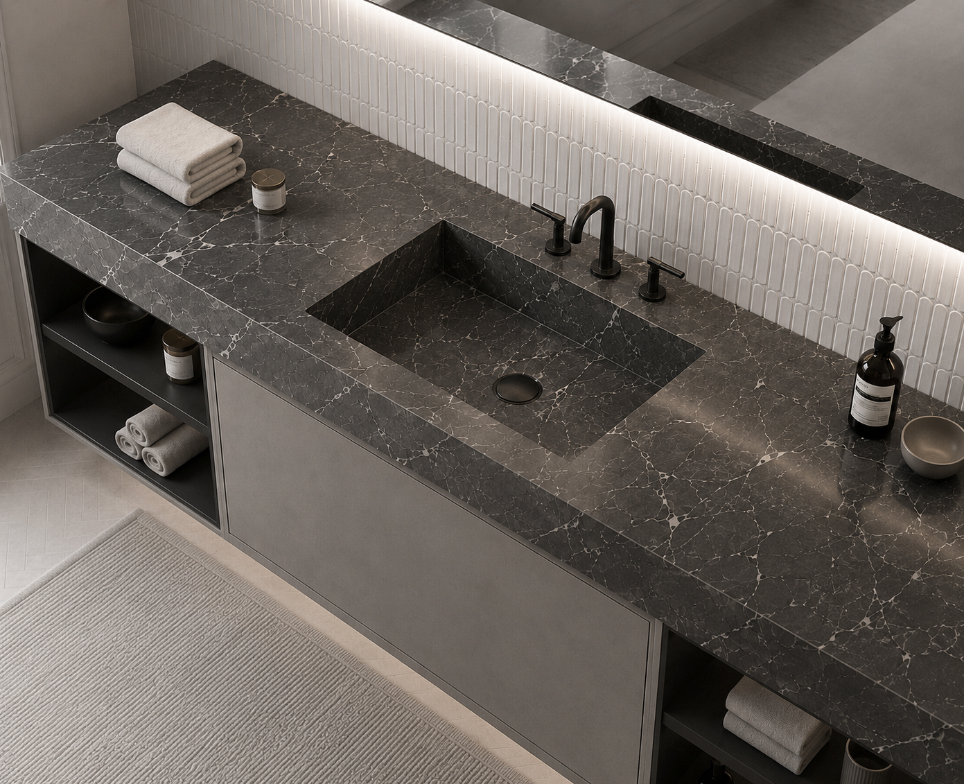 Versilia bathroom — detail 3