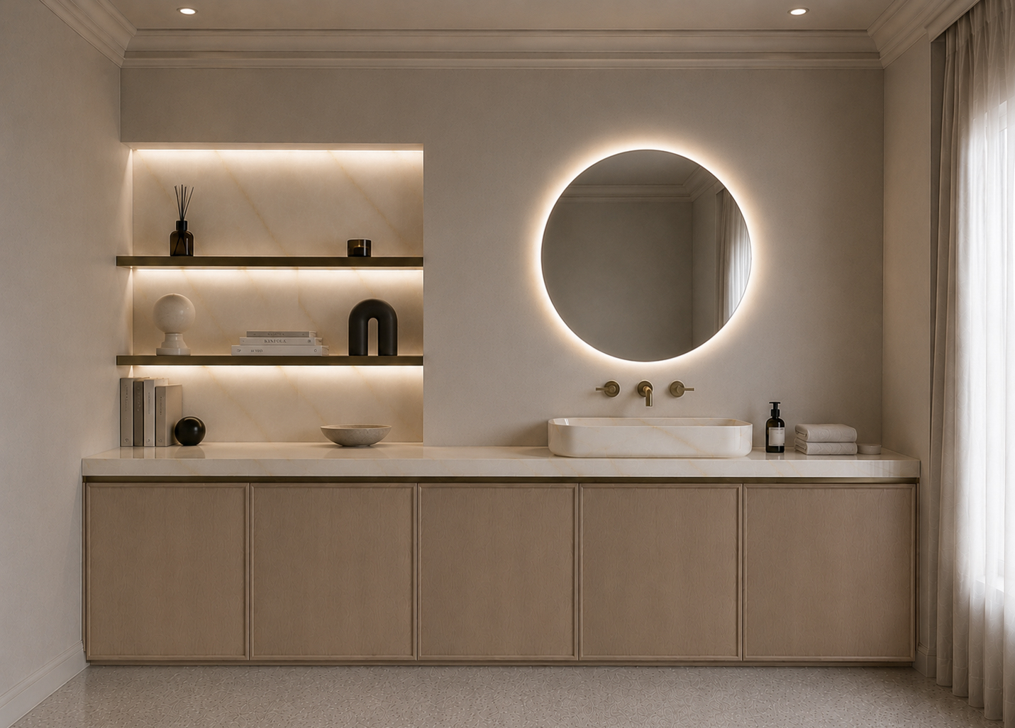 Versilia bathroom — variant E