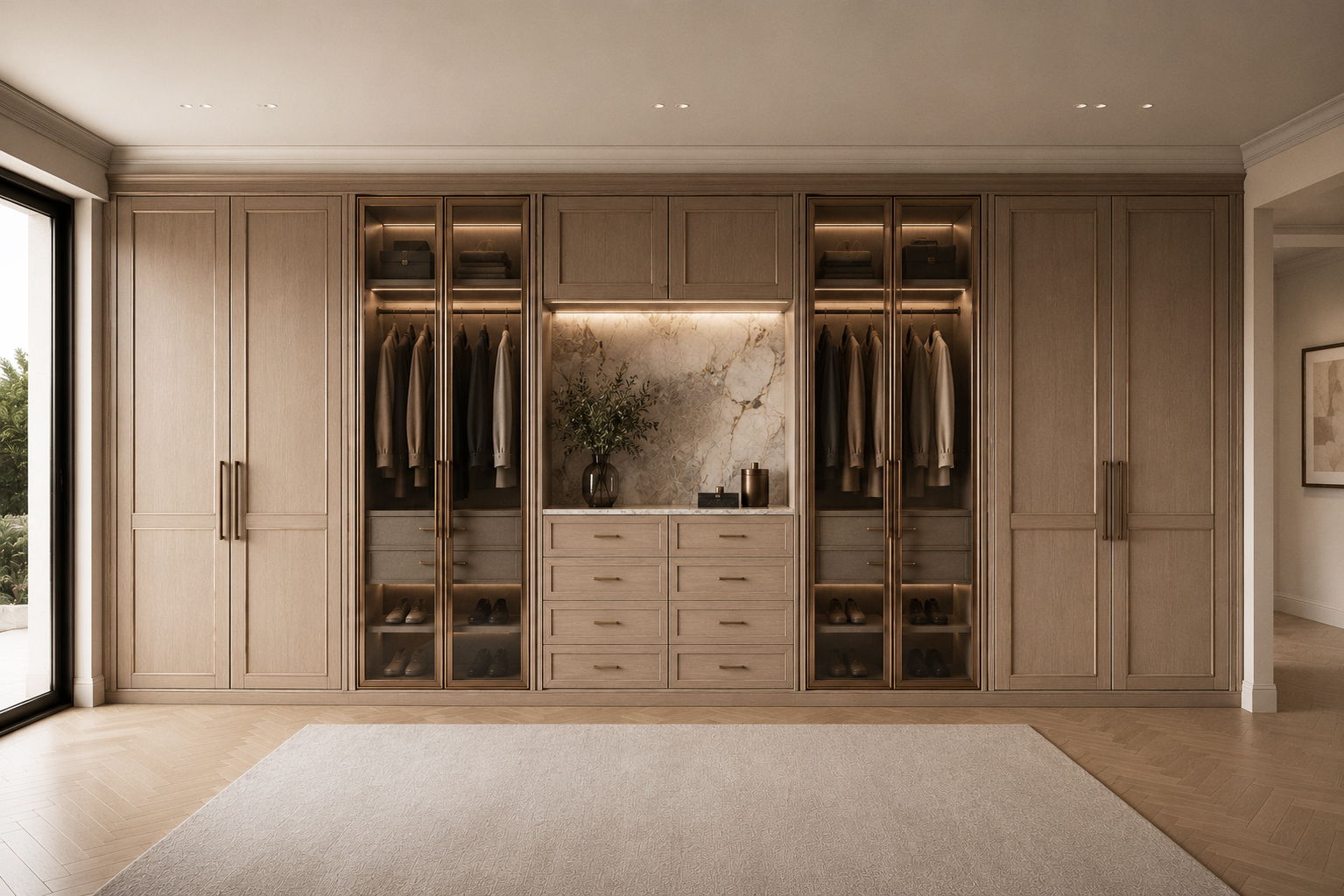 Tempus closet detail