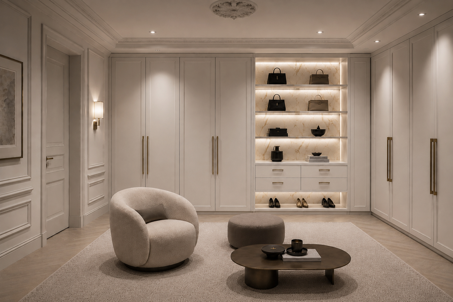 Tempus closet detail